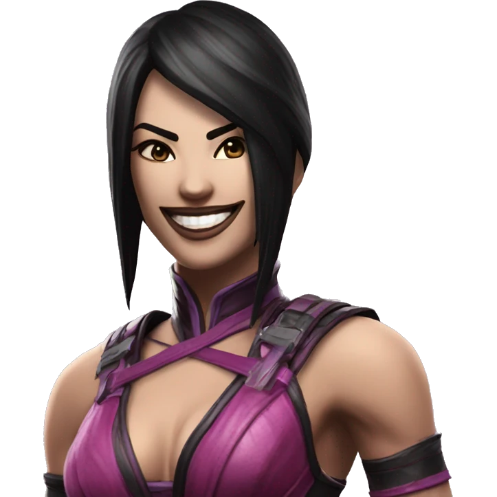 happy mileena from mortal kombat 10 emoji