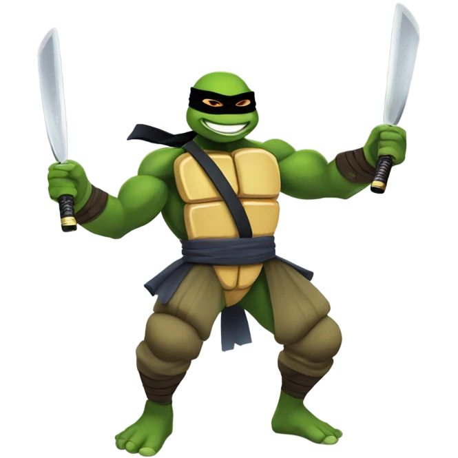 Ninja turtle emoji