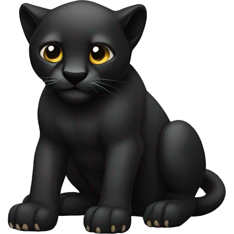Animal pantera negra emoji