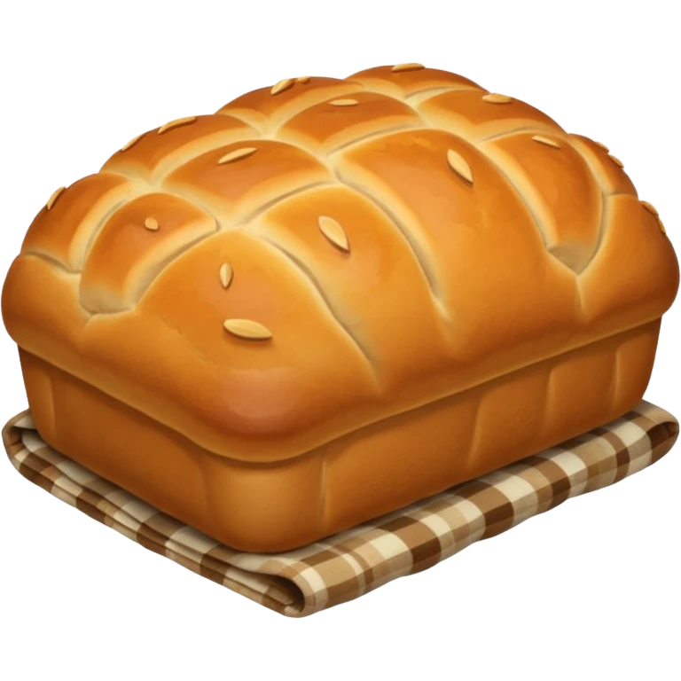 bread loaf taking a nap emoji