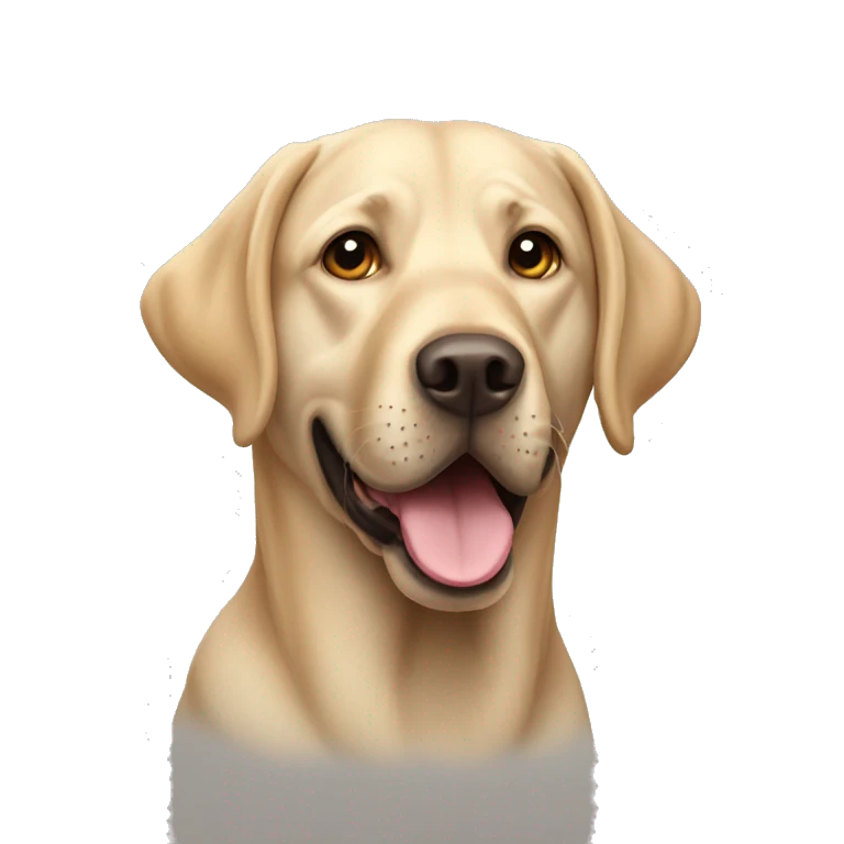 Labrador retriever  emoji