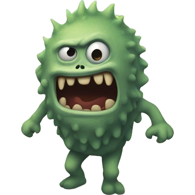 Monstre à la plage  emoji