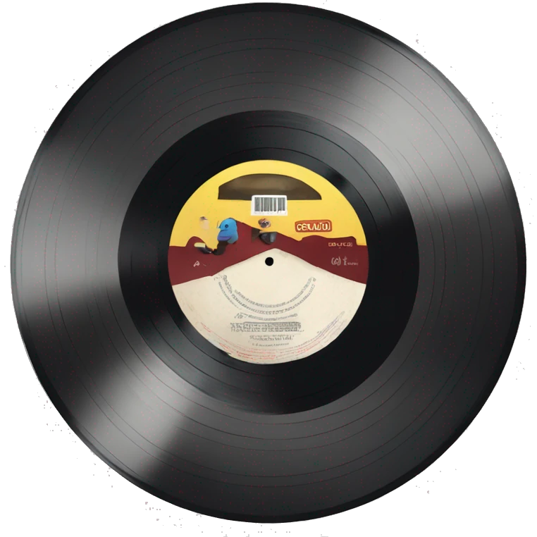 vinyl record emoji