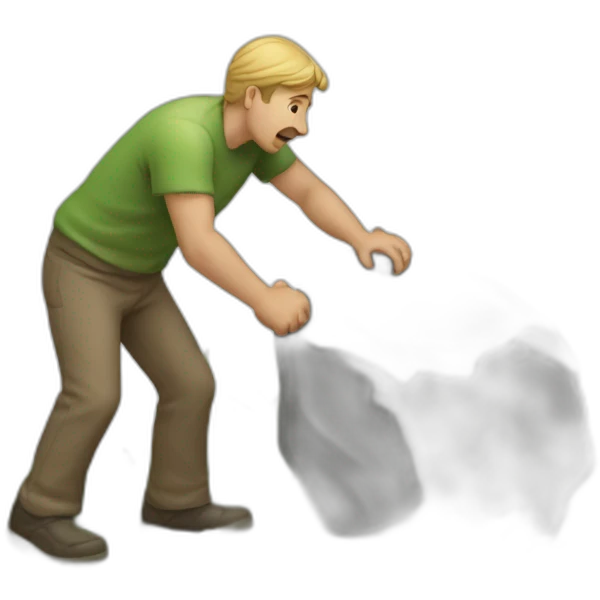 man-pushing-stone-up-the-hill emoji