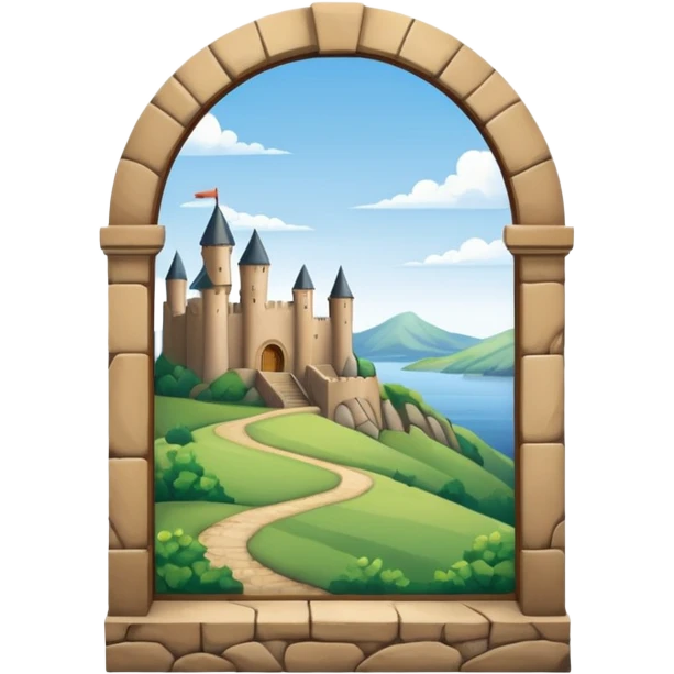 castle window emoji