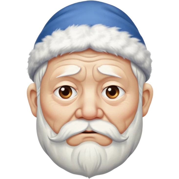 Father Frost SAD emoji