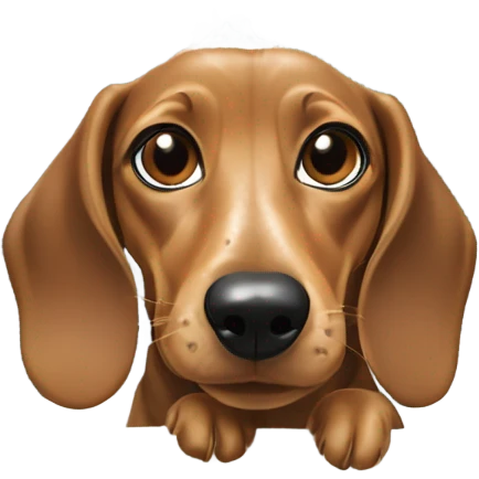 Sudsy weiner dog in shower  emoji