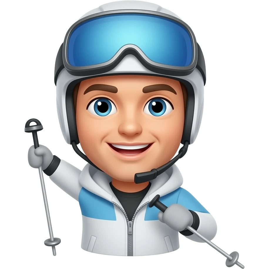 apres skiing emoji