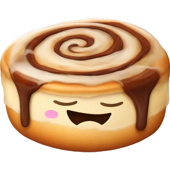 One yummy Cinnamon roll  emoji