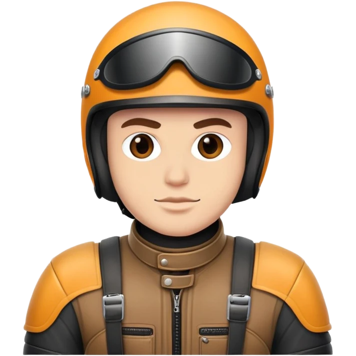 motorcycle biker with helmet emoji