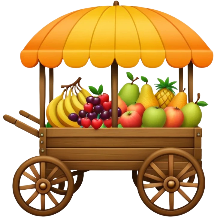 fruit cart emoji