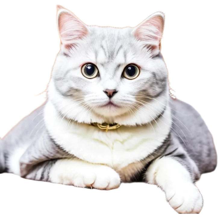 Милый котик в таможенной форме сидит за компьютером и готовит доклад emoji