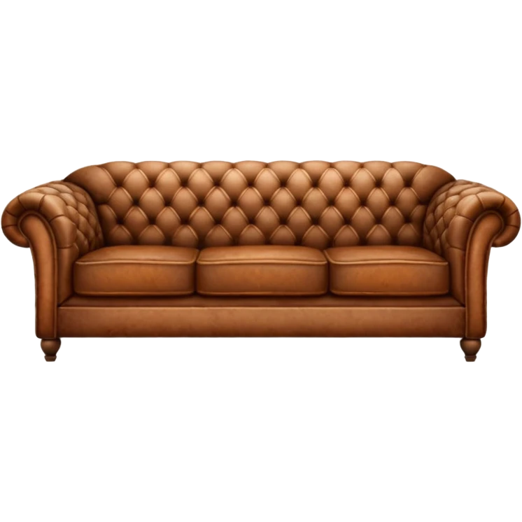 brown lether sofa emoji