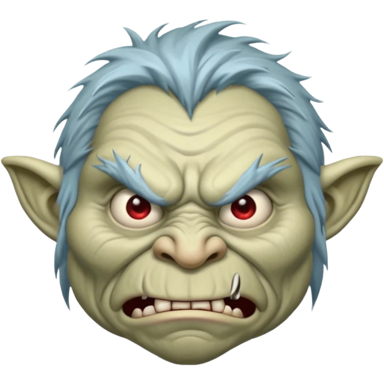  Scary troll face emoji