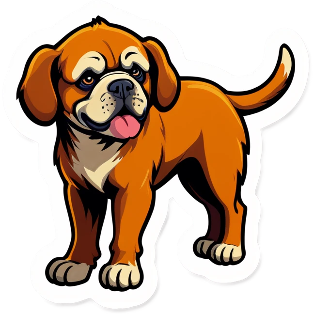 Cane guerriero emoji