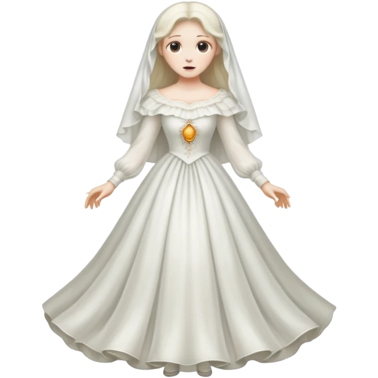 Victorian ghost  emoji