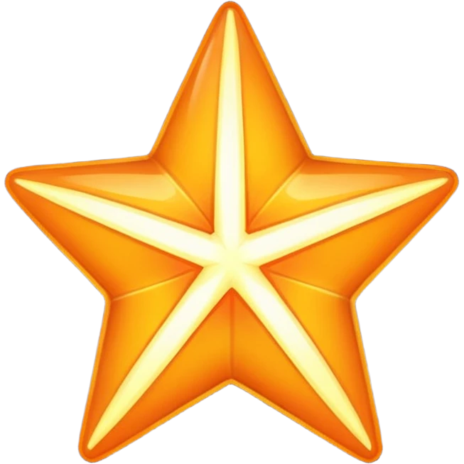 orange star emoji