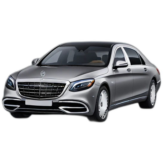 Gray Mercedes maybach 2022 parallel camera view emoji