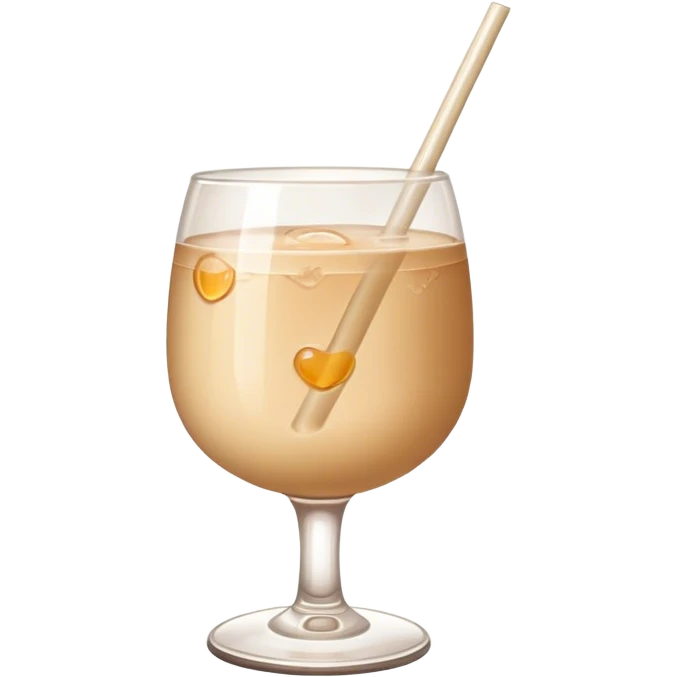 Beige aesthetic drink emoji