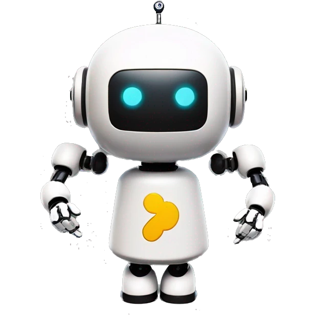 new reaction robot with plus sign emoji