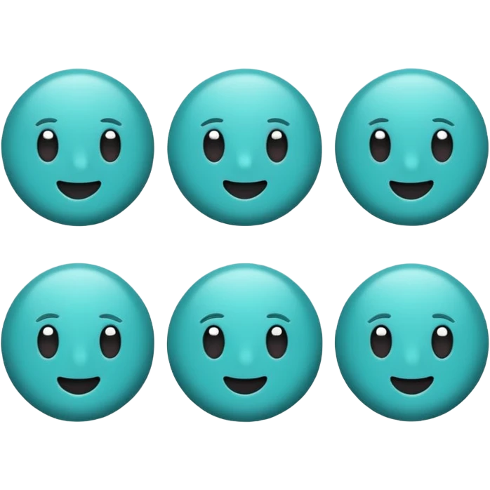 Find the different emoji.
2 identical object emojis.
One has a slightly different color tone.
No faces.
Minimal design. emoji