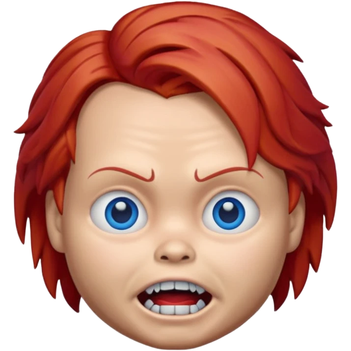 Un emojin de chuky emoji