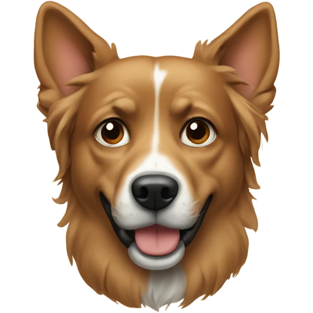 a loyal dog emoji