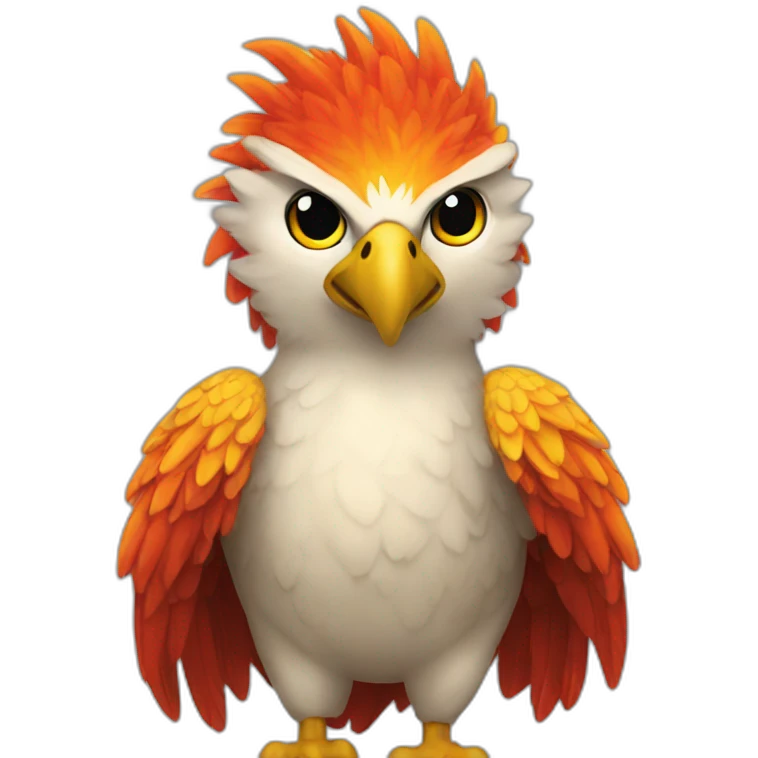 Fire hawk emoji