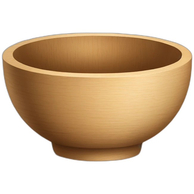 bowl woodturning emoji