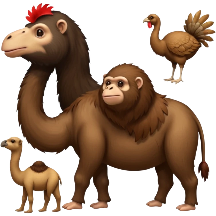 چ🦍🐫🦃🦥🪰 emoji