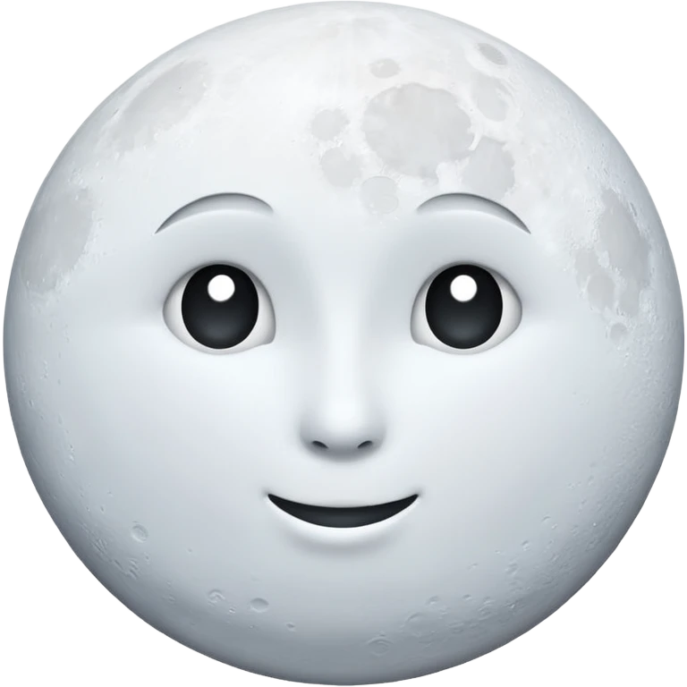 white moon emoji
