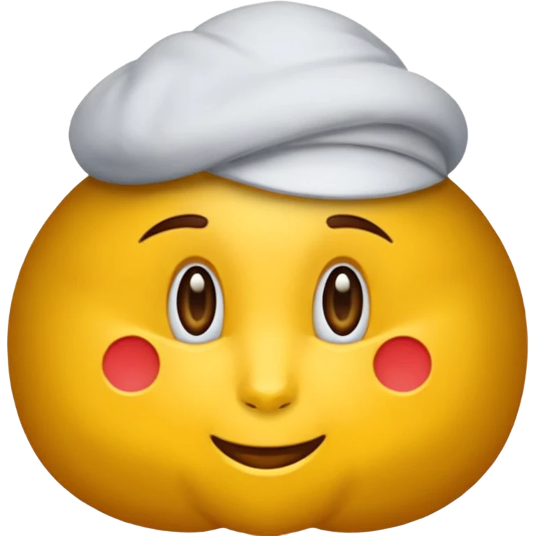 круглий лабіринт пісочного кольору,вид зверху emoji
