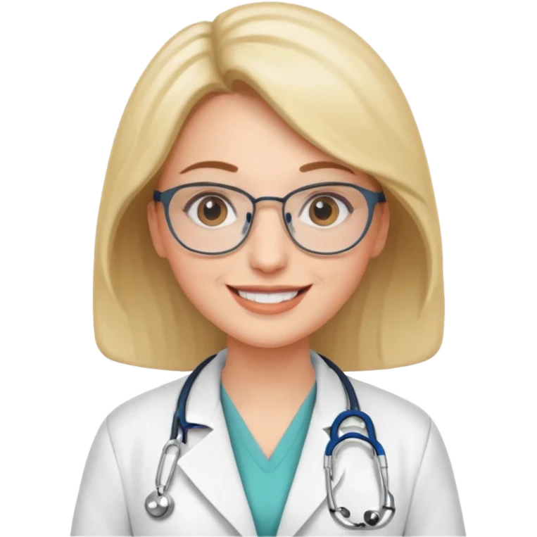 Femme médecin emoji