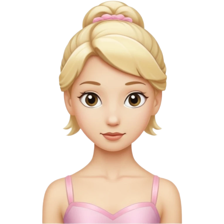  blonde ballerina emoji