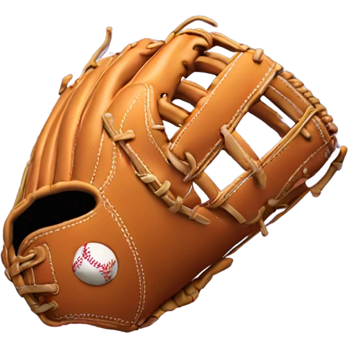 Softball glove emoji