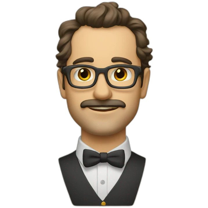 edouard baer en scribe emoji