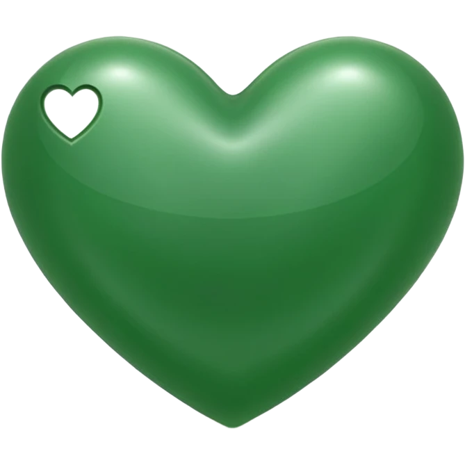 green heart emoji