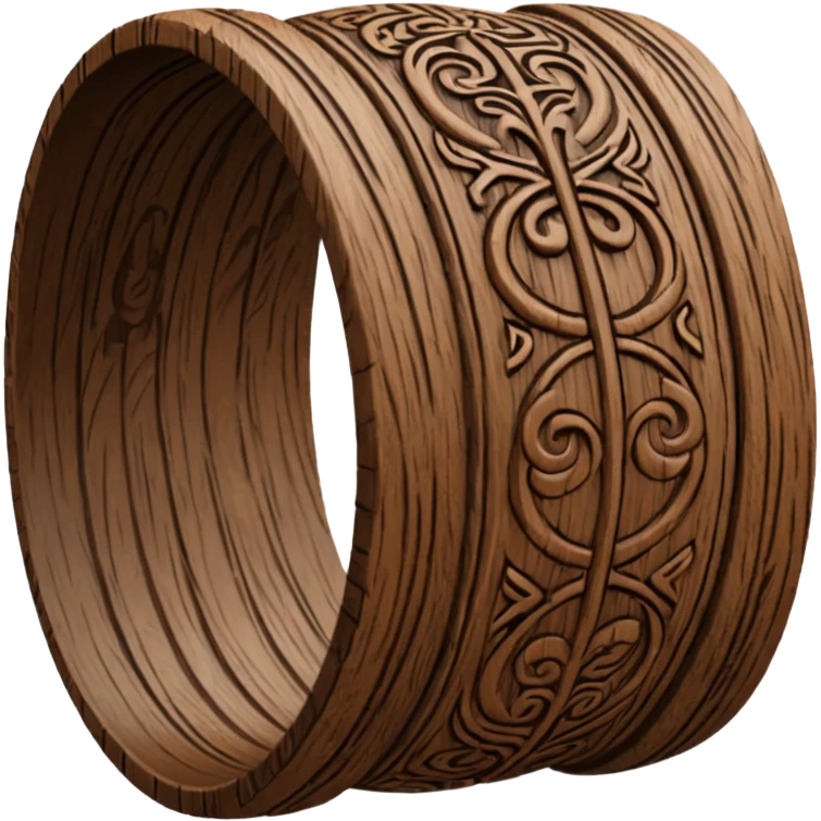 wooden viking wristband emoji
