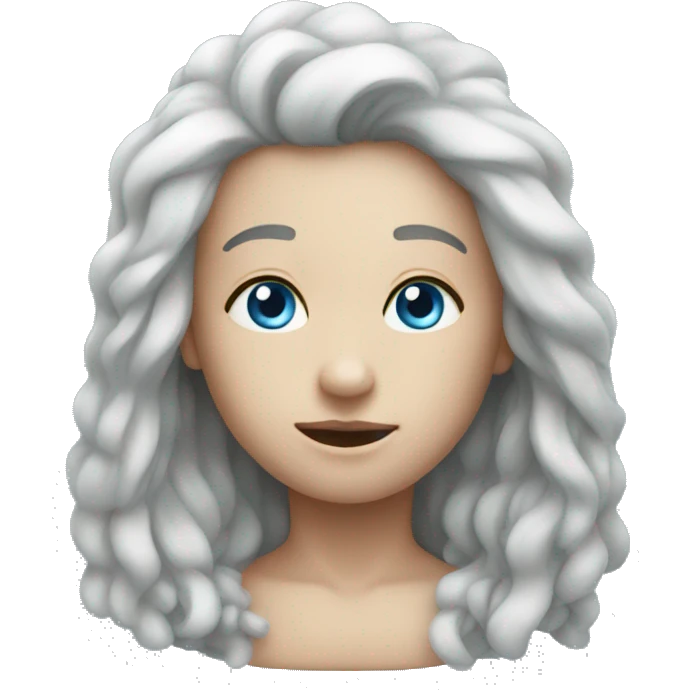 soft blue emoji