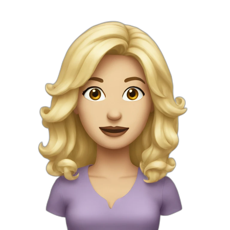 Donna bionda emoji