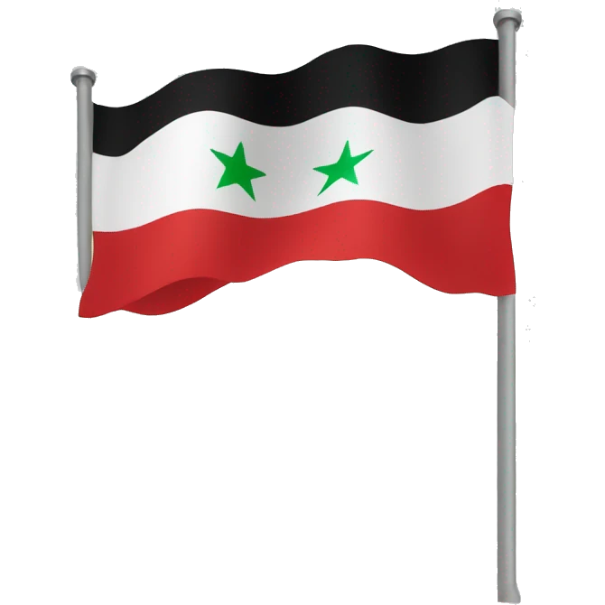 Free Syria Flag emoji