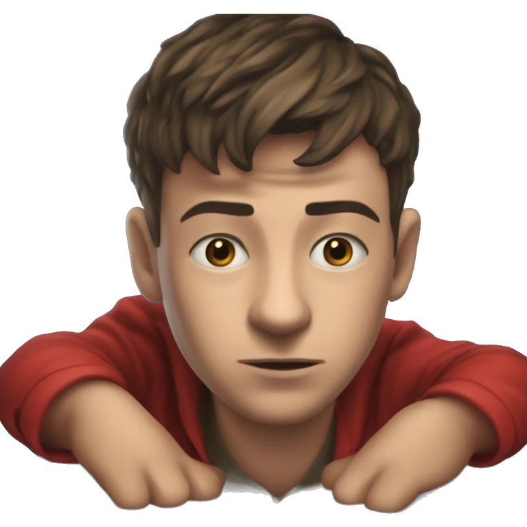 blue shirt meme man serious emoji