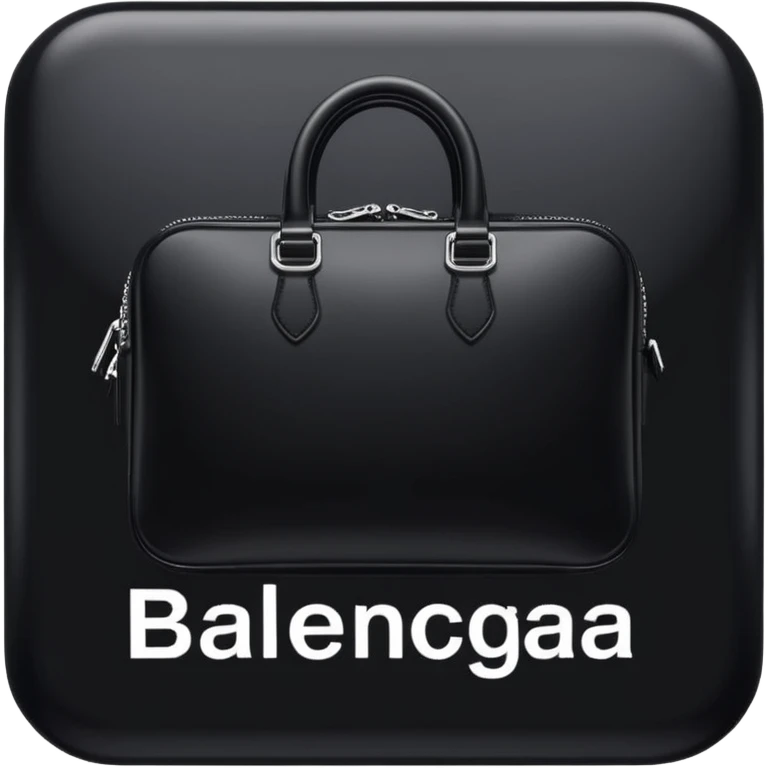 Balenciaga logo emoji