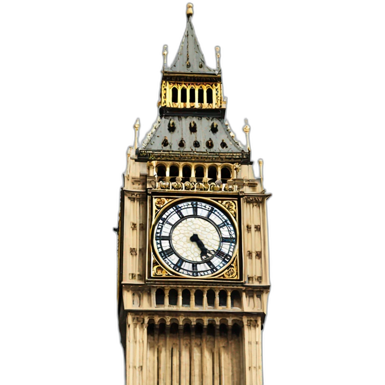 Big ben emoji