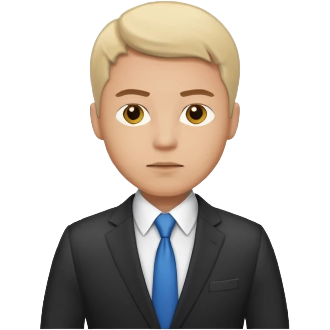 a man in a meeting emoji