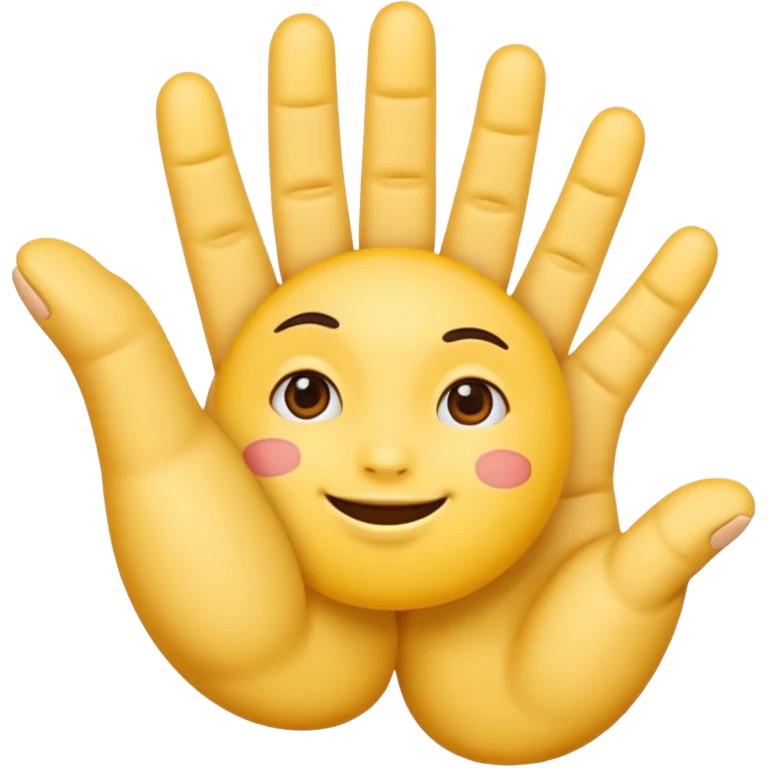 make emoji with seven finger emoji