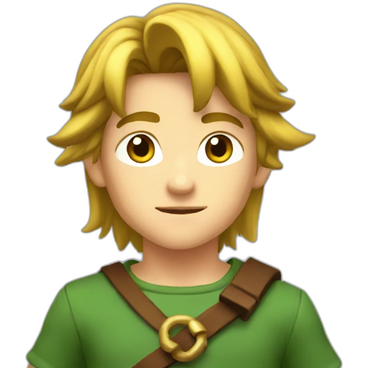 young link but bold emoji