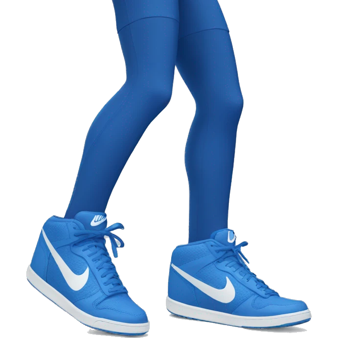 Nike blue emoji