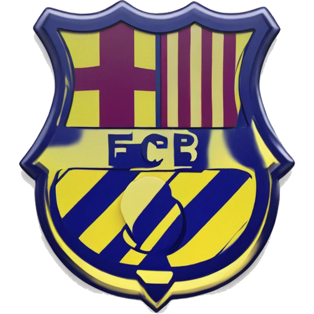 Fc Barcelona logo emoji