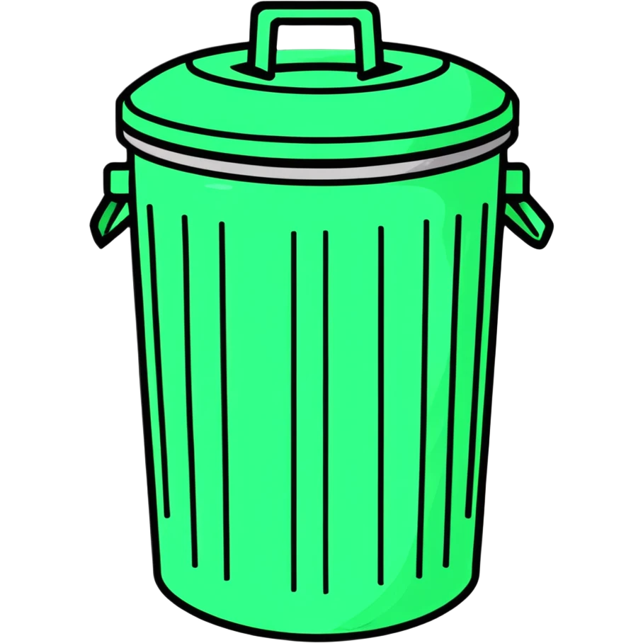 trashcan emoji
